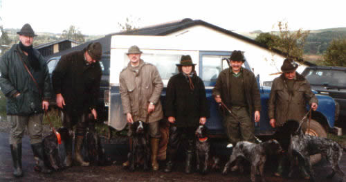 Treffen O-Wurf mit Eltern Nina v.Breitenthal und Gudi del Zeffiro