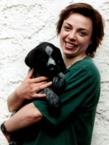 Tanja Dixius mit Uta vom Breitenthal