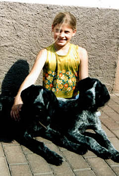Tara mit Walli und Willi